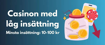 Casino med Låg Insättning Spela Smart och Snyggt