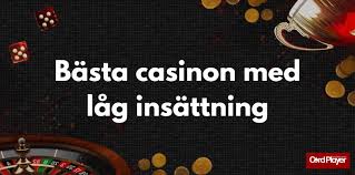 <span class="title">Casino med Låg Insättning Spela Smart och Snyggt</span>